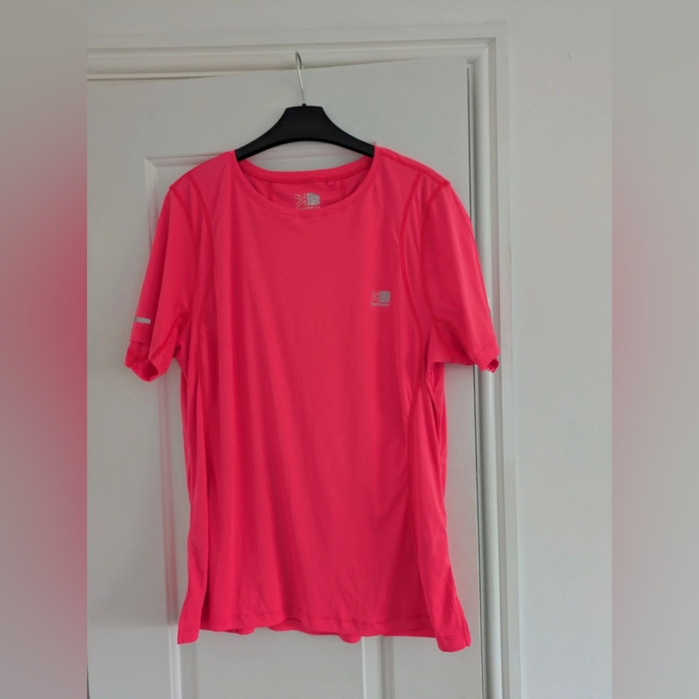 Vibrant Pink Relaxed Short Sleeve Tee